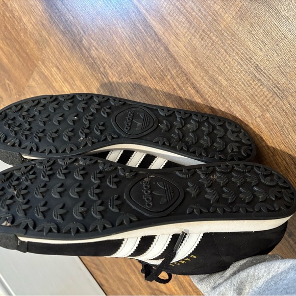 adidas Samoa Core Black Athletic Shoes casual mens size 11 basic - Picture 6 of 12